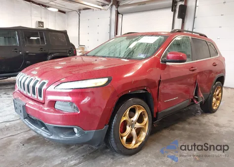 2017 Jeep Cherokee Latitude 4X4 из США, поврежденный, VIN 1C4PJMCS3HW501215